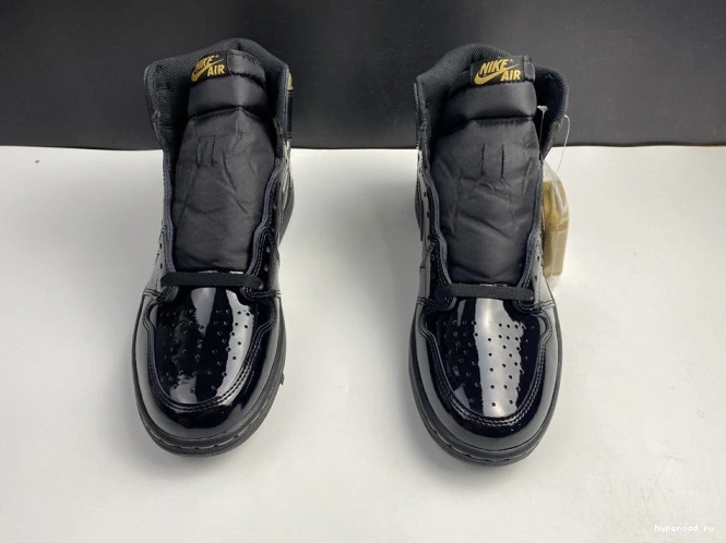 GOLD AIR 1 BLACK HIGH (2020) JORDAN 555088-032 METALLIC RETRO 1020